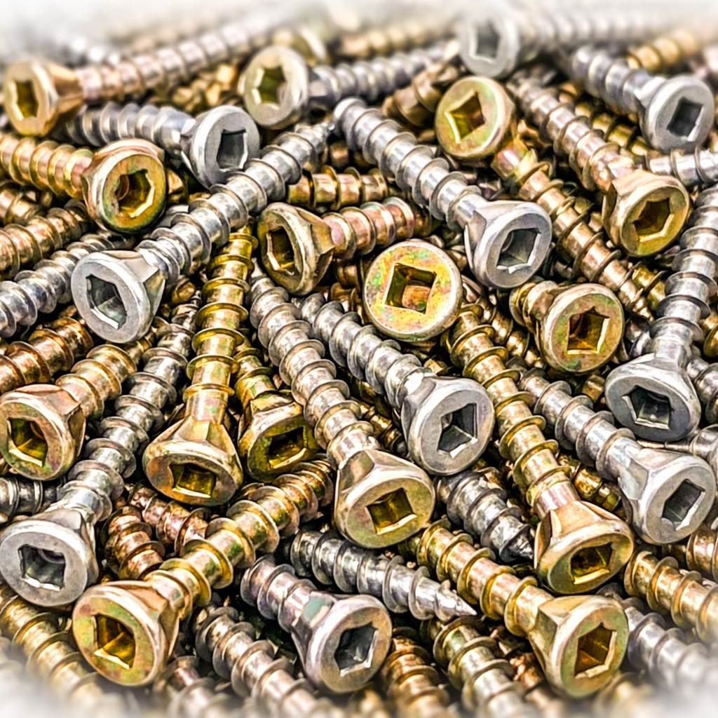 Square Drive Wood Screws