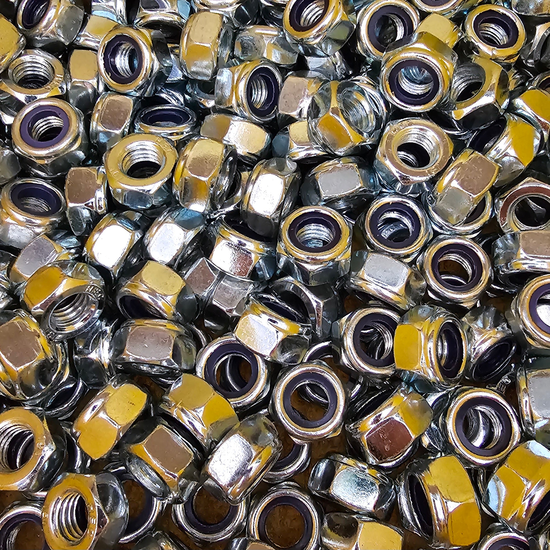 Zinc Nyloc Nuts - Bolt Direct