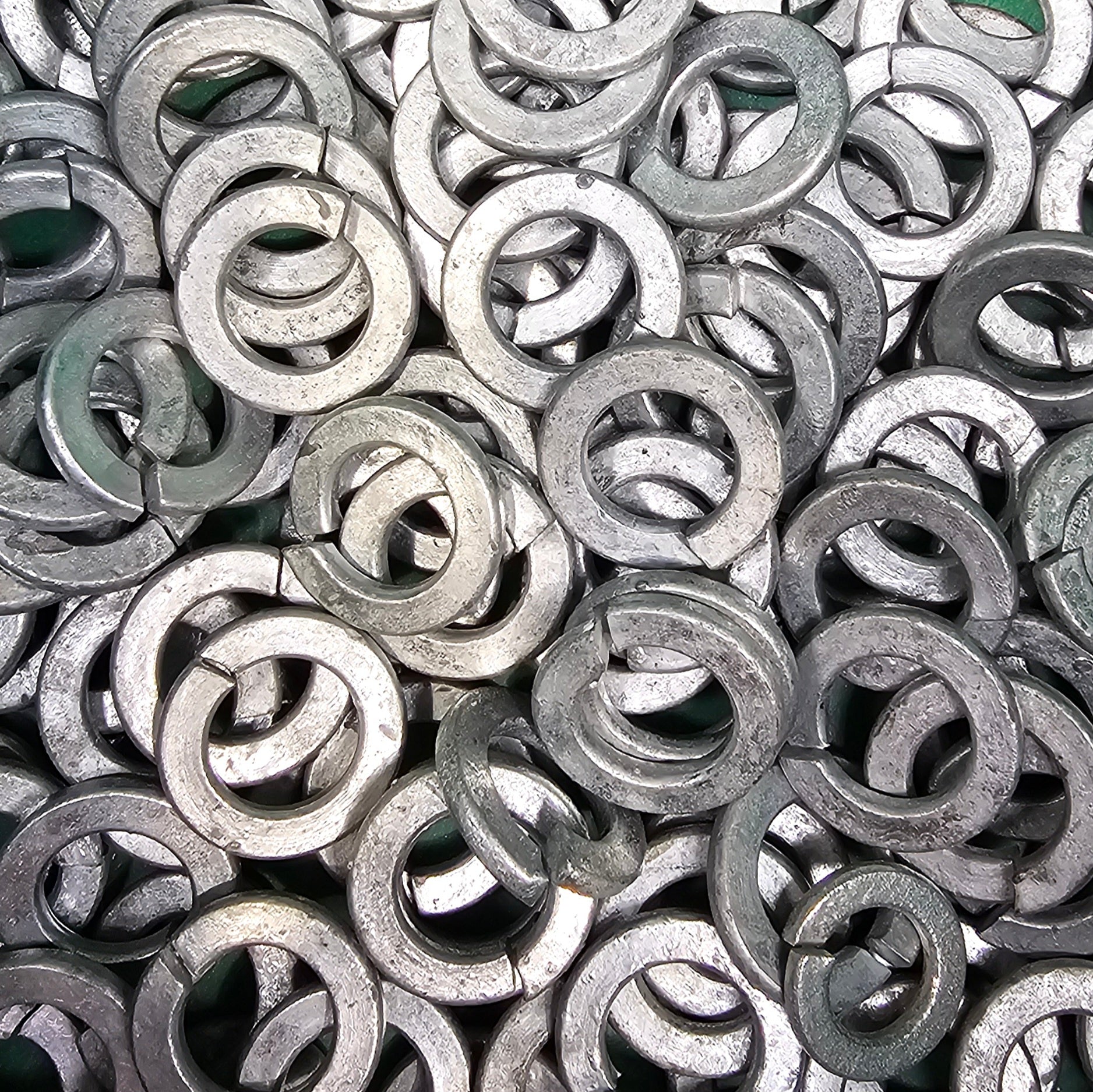 Galv Spring Washers