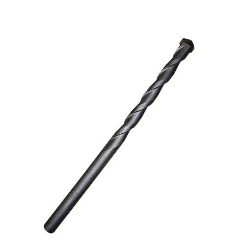 Bolt Direct masonry drill bit with a silver metal body and spiral flutes, designed for concrete and brick drilling.