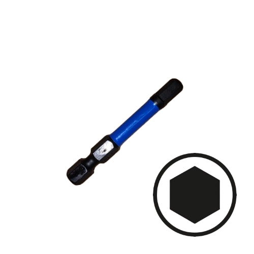 Bolt Direct driver bits with a hex bit design for versatile screw driving tasks.