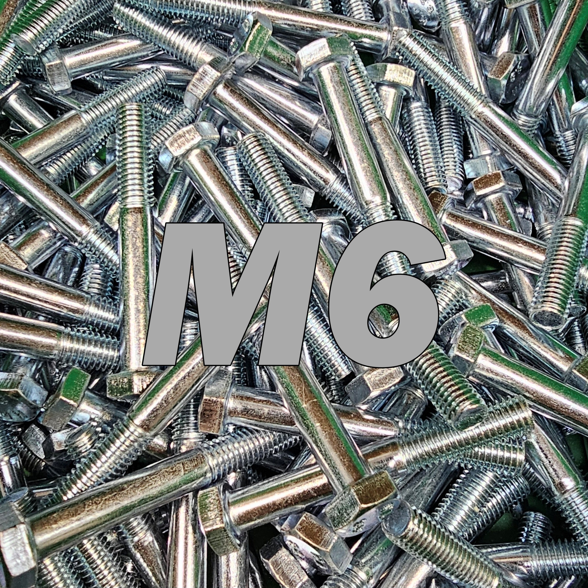 M6 Grade 8.8 Zinc bolt